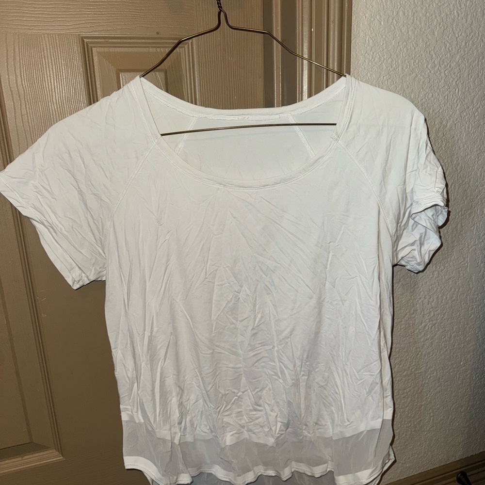 Lulu Lemon White Women's Top